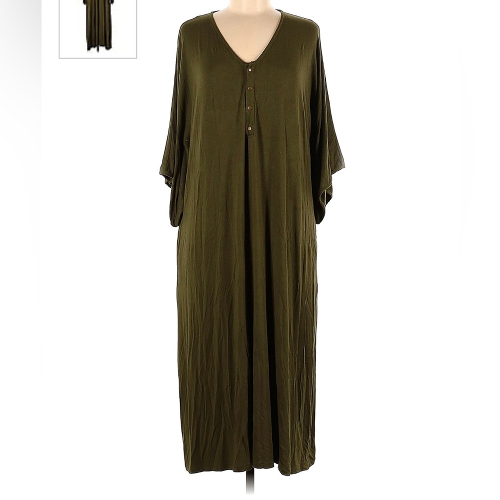 Dwell & Slumber, OS, Swing Gown, Green